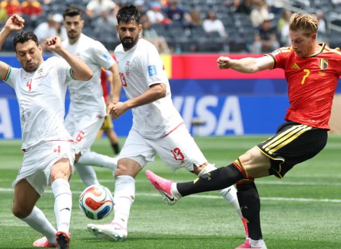 Bélgica e Irán igualaron 0-0