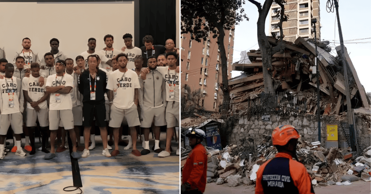 Selección de Cabo Verde conmueve con mensaje de solidaridad a Venezuela tras fuertes terremotos: "Estamos con ustedes"