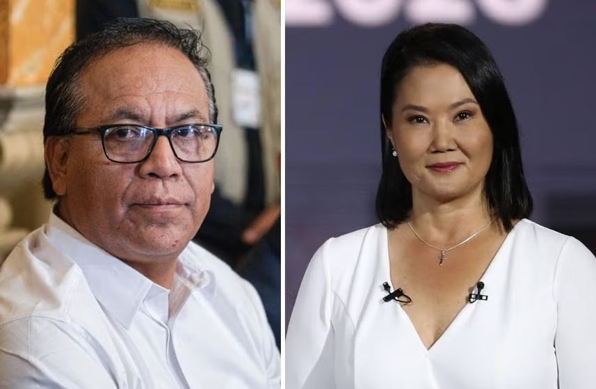 Keiko Fujimori remonta y supera a Roberto Sánchez en el conteo oficial