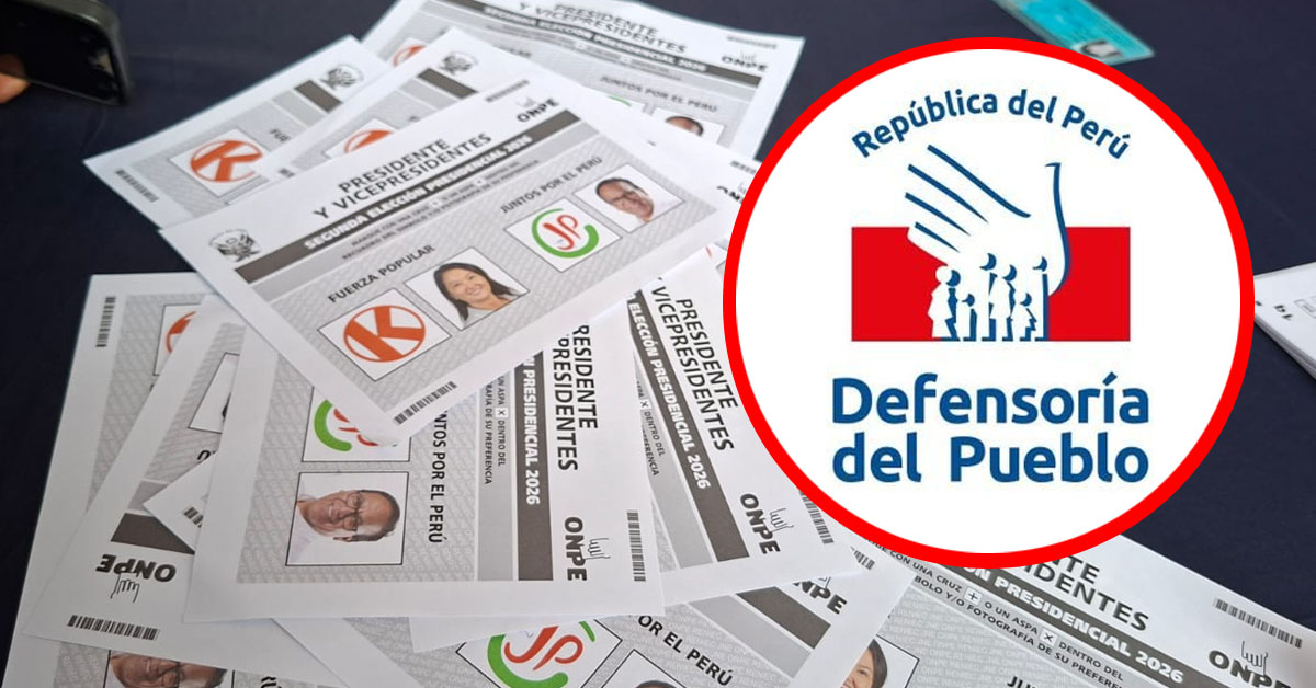 Defensoría califica de "problema sistemático" reporte de cédulas marcadas en Lima: "No puede ser un hecho aislado"