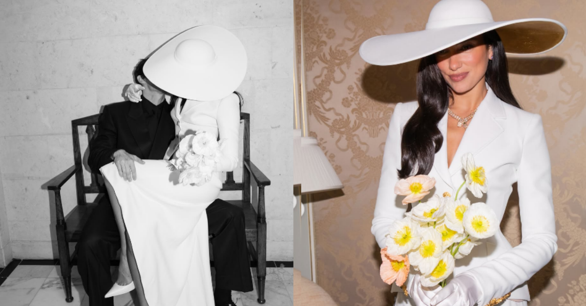 Dua Lipa comparte imágenes inéditas de su boda con Callum Turner: "La novia mas hermosa"