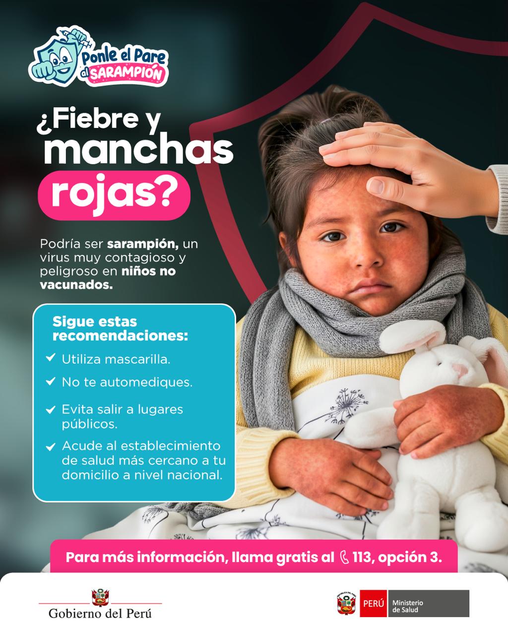 Sarampión: prevenir con vacunas es salvar vidas