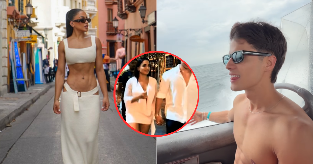 Onelia Molina y Kevin Díaz se hospedaron juntos en lujoso hotel de Cartagena: ¿Confirman romance?