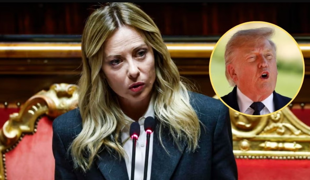 Meloni jura no ‘suplicó’ a presi gringo