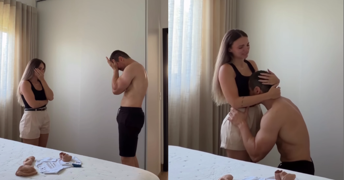 Cachaza revela el momento en que le dijo a André Bankoff que está embarazada: "Feliz día del padre"