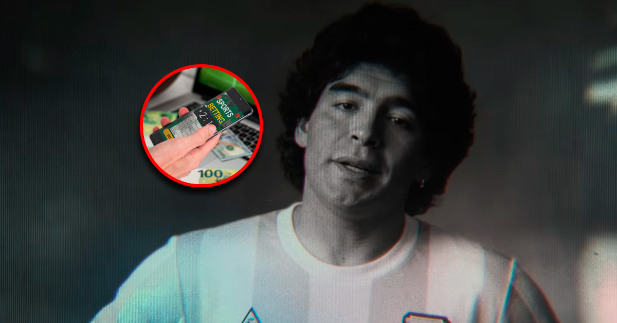 Polémica en Argentina por "revivir" a Maradona con IA promocionando casa de apuestas deportivas