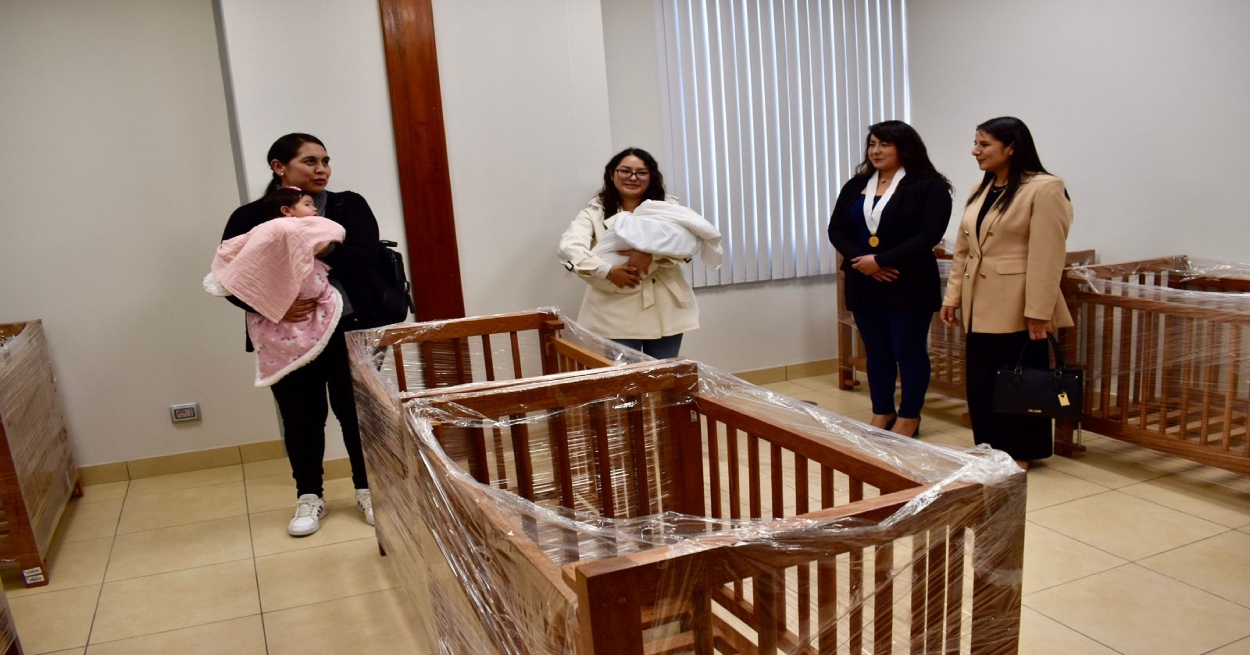 Corte de Cajamarca inaugura moderno lactario institucional en beneficio de madres trabajadoras y sus hijos