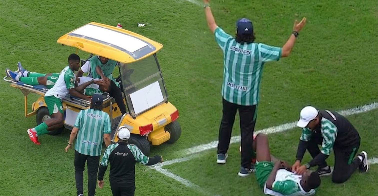 Carrito médico se hace viral por atropellar a QUERIDO jugador en pleno partido: "No lo vi"