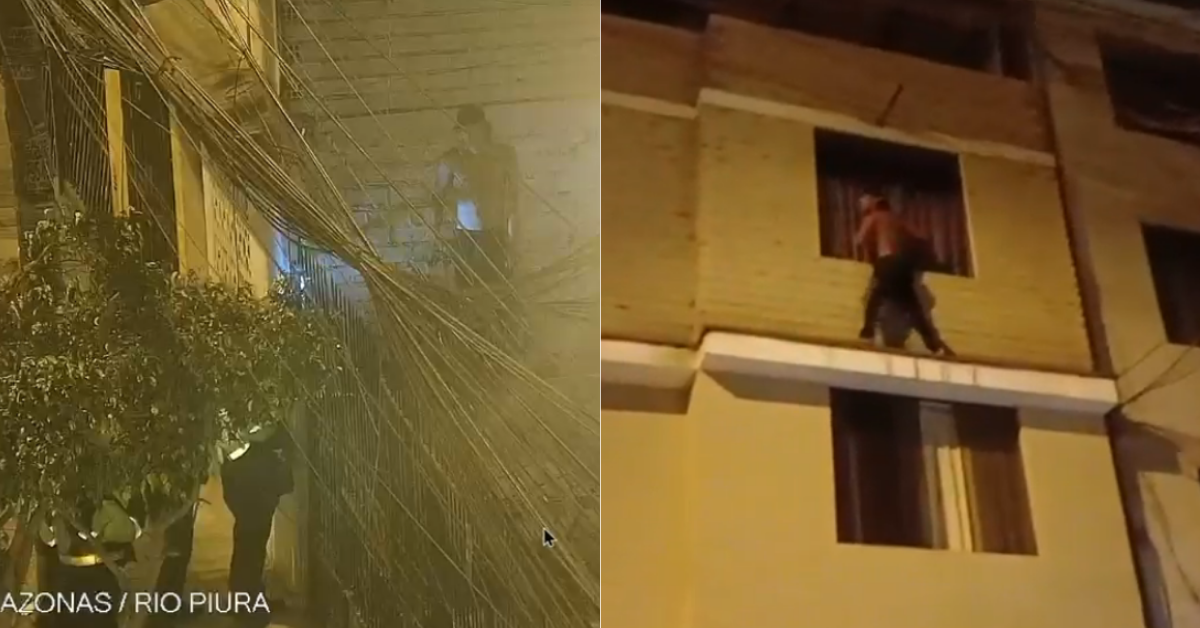 San Luis: Presunto ladrón de viviendas huyó por techos de varias casas, pero fue capturado