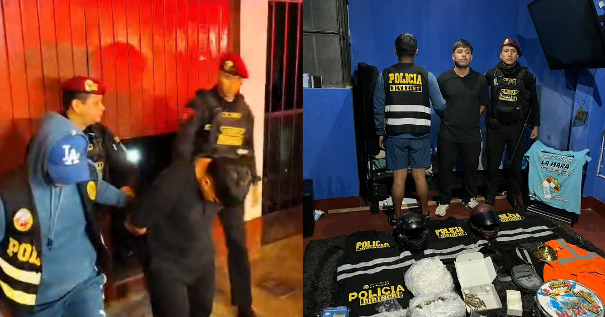 Huaycán: Cae presunto extorsionador que ocultaba 13 granadas de guerra y chalecos de la PNP