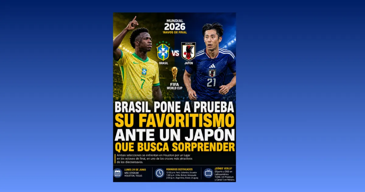 BRASIL PONE A PRUEBA SU FAVORITISMO ANTE UN JAPÓN QUE BUSCA SORPRENDER