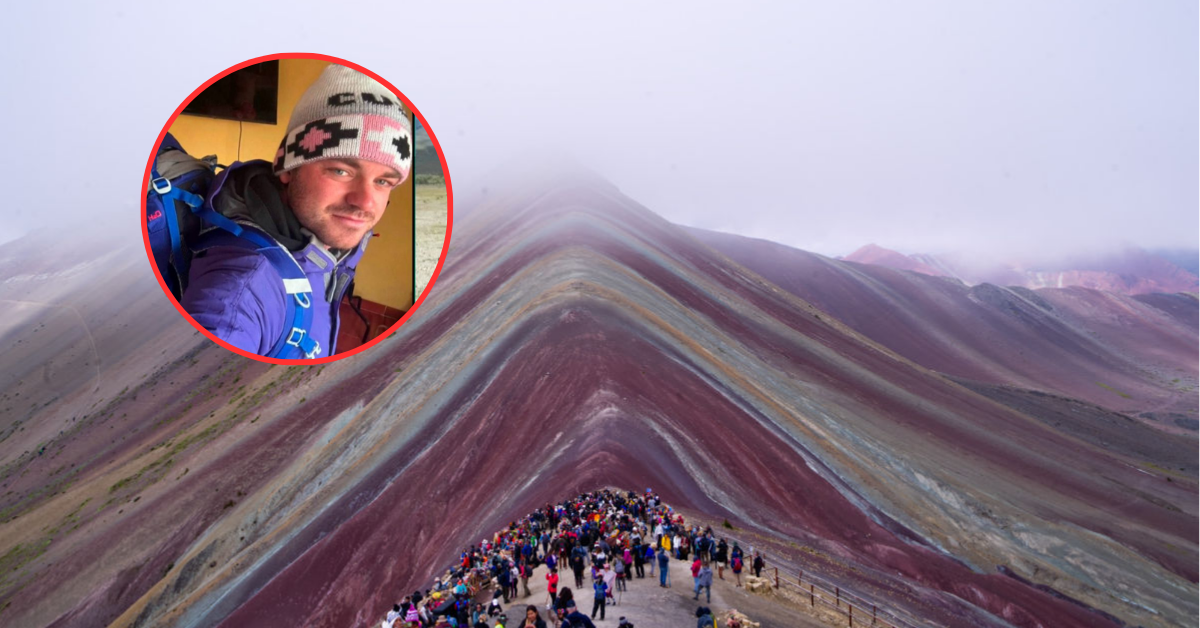 Cusco: Turista estadounidense desaparece tras dirigirse a la famosa Montaña de Siete Colores