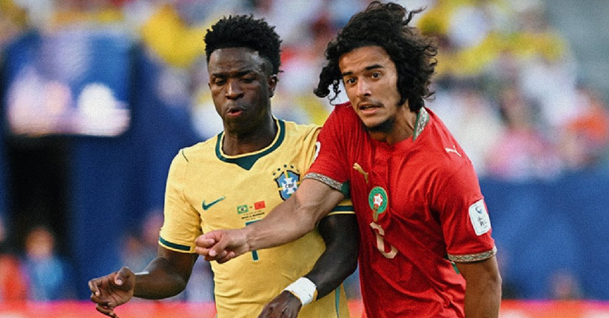Con golazo de Vinicius Juniors, Brasil fue superado, pero logró un empate 1-1 ante un duro Marruecos