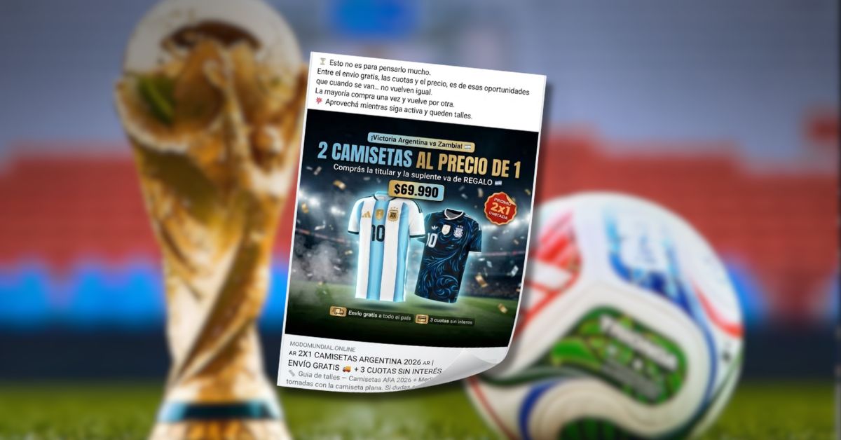Mundial 2026: Delincuentes aprovechan la fiebre del fútbol para vaciar cuentas y robar datos
