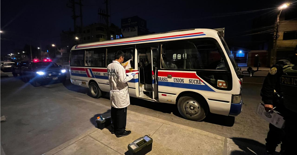 SMP: Presuntos extorsionadores balean a conductor de la empresa 'Nor Lima' tras fingir ser pasajeros