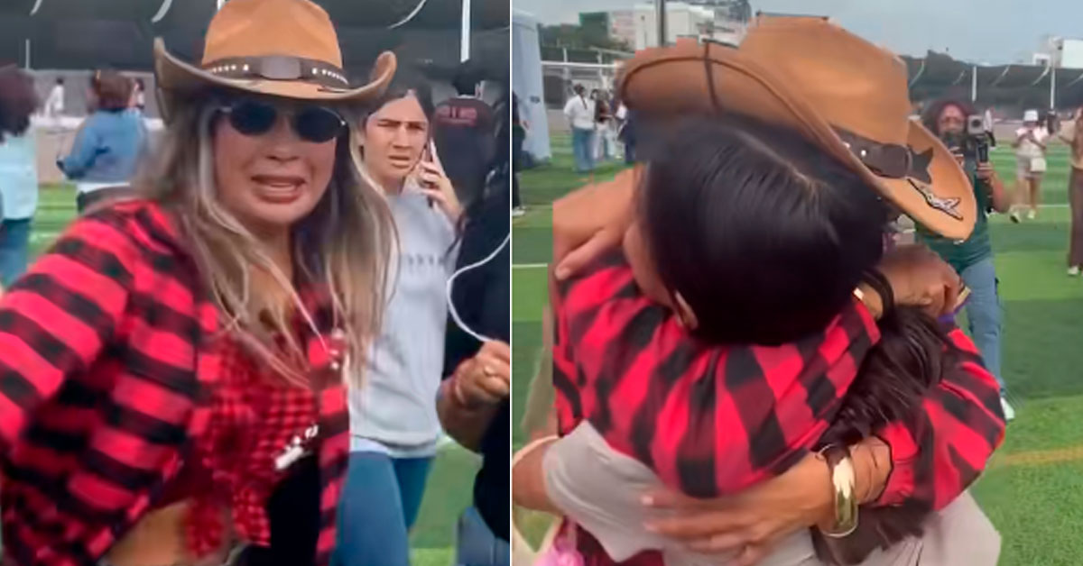 ¡Entre lágrimas! Pamela López se reencuentra con sus hijos y protagoniza EMOTIVA escena