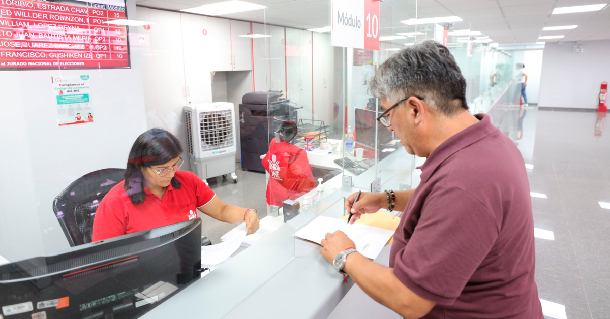 Elecciones Regionales y Municipales: JNE recibe hasta hoy, 19 de junio, fórmulas y listas de candidatos