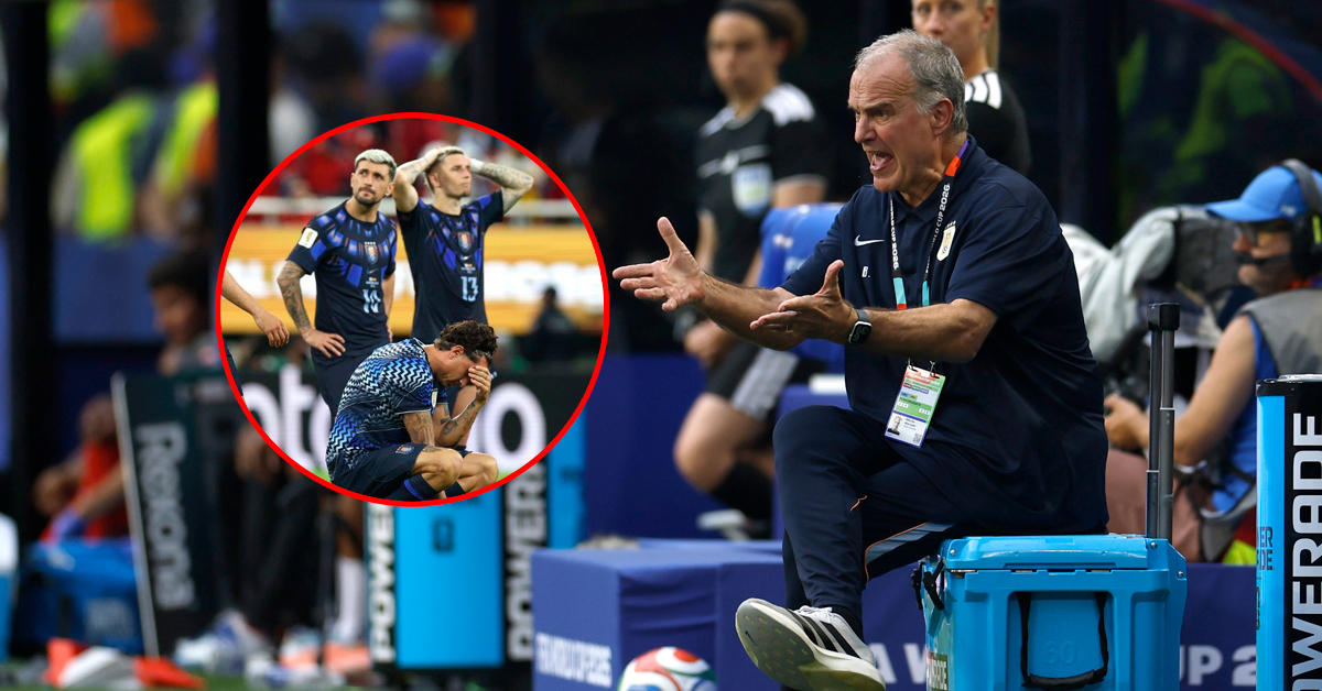 Marcelo Bielsa lanza duro reproche al plantel de Uruguay tras eliminación : "Me dejaron solo"