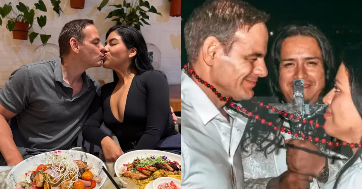 Mark Vito y Leslie Echevarría se casaron en una peculiar boda ancestral: "Nuestro amor ha crecido"