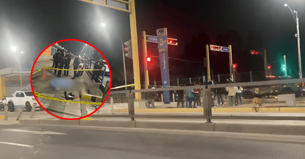 Un efectivo de la PNP pierde la vida tras ser atropellado en vía exclusiva del Metropolitano en Comas
