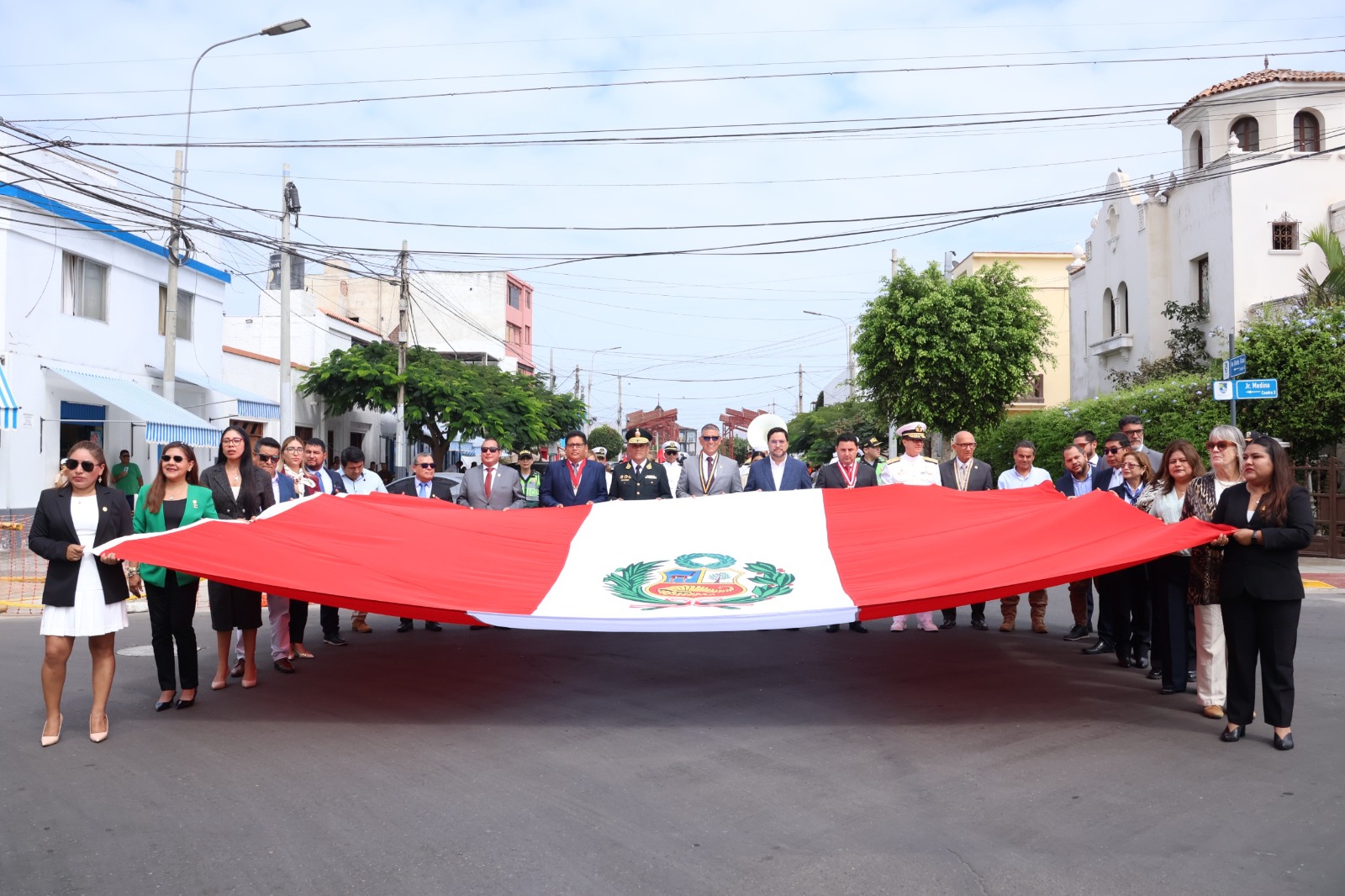 La Punta conmemoró el 146° Aniversario de La Batalla de Arica y renovó su juramento de fidelidad a La Bandera