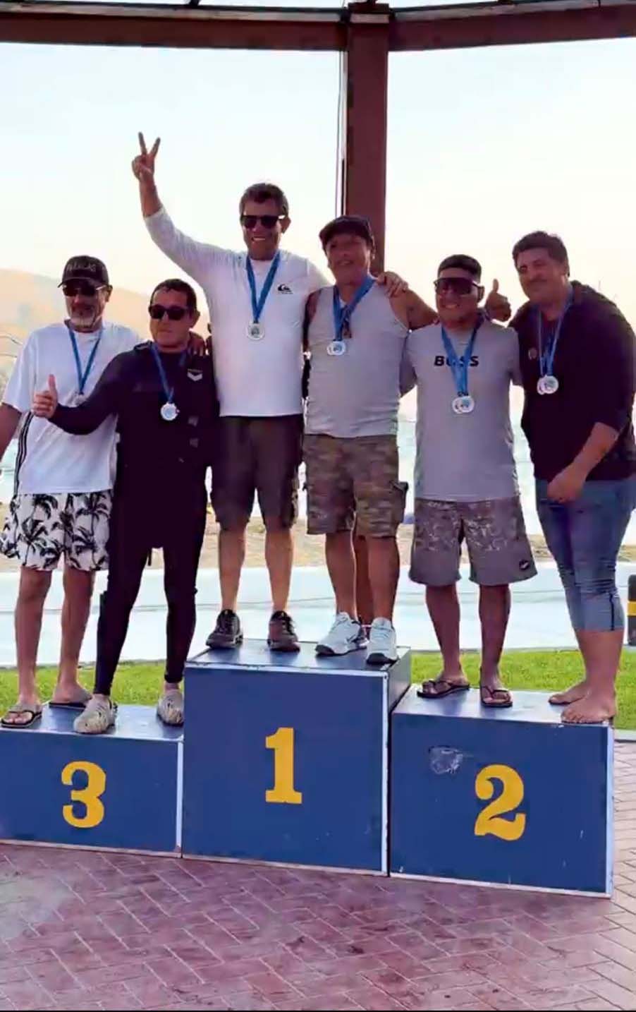 Jorge Luperdi subió a lo más alto del podio en la primera fecha del Nacional de Motos Acuáticas 2026