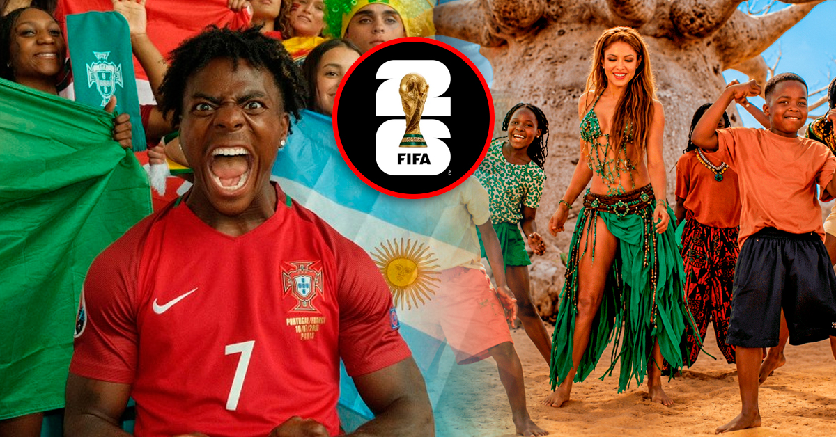Mundial 2026: IShowSpeed lanza su propia canción de la Copa del Mundo y rivaliza con 'Dai Dai' de Shakira