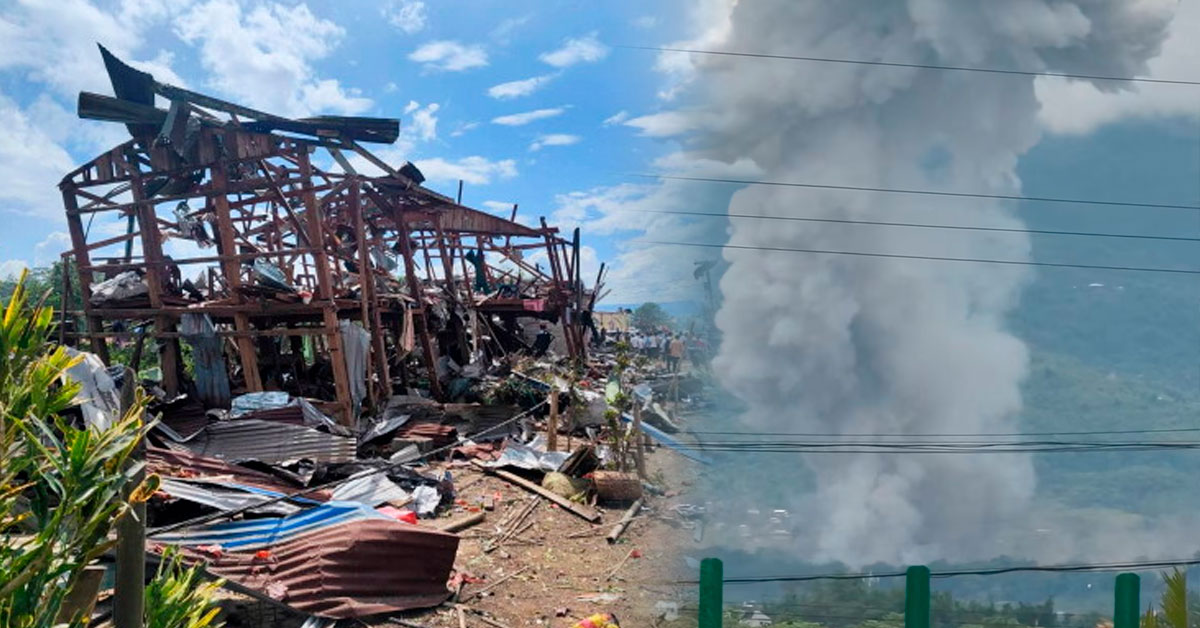 Tragedia tras explosión en almacén: Reportan más de 45 muertos y decenas de heridos