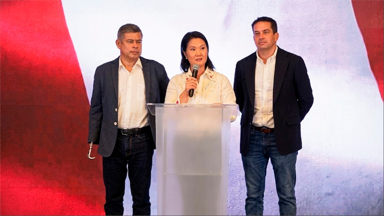 Keiko Fujimori pide calma tras empate técnico con Roberto Sánchez: "Hasta el momento no hay ningún ganador"