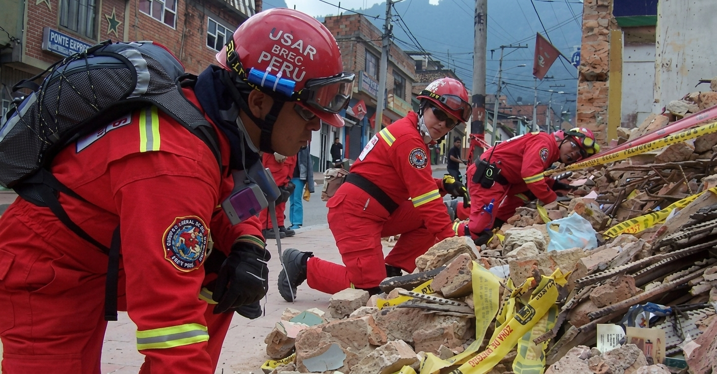 Terremotos en Venezuela: Grupo Usar Perú realiza rescate de adulta mayor en La Guaira