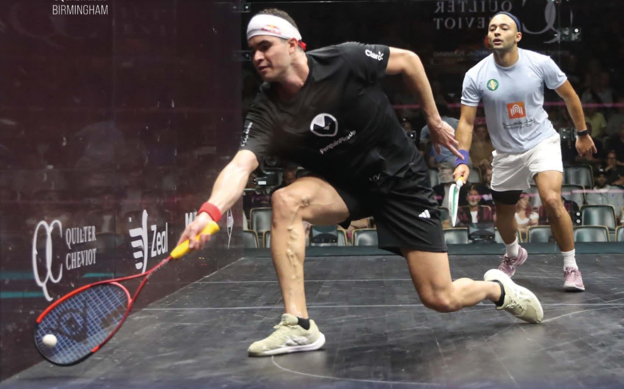 Diego Elías semifinalista del Open de British Open 2026 de Squashqie se realiza en Birmingham