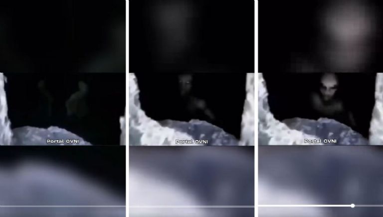 Turista se encuentra cara a cara con extraterrestre