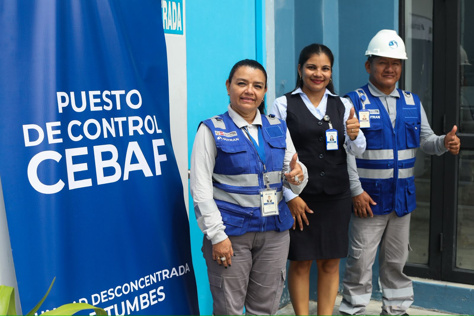 CEBAF Tumbes: Sutran inaugura espacio de control y fiscalización en zona fronteriza