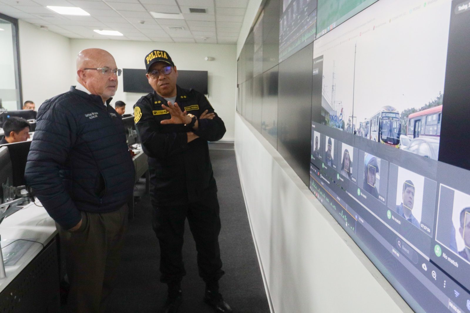 Municipalidad de Surco y Policía Nacional interconectan sus centros de monitoreo para fortalecer seguridad ciudadana