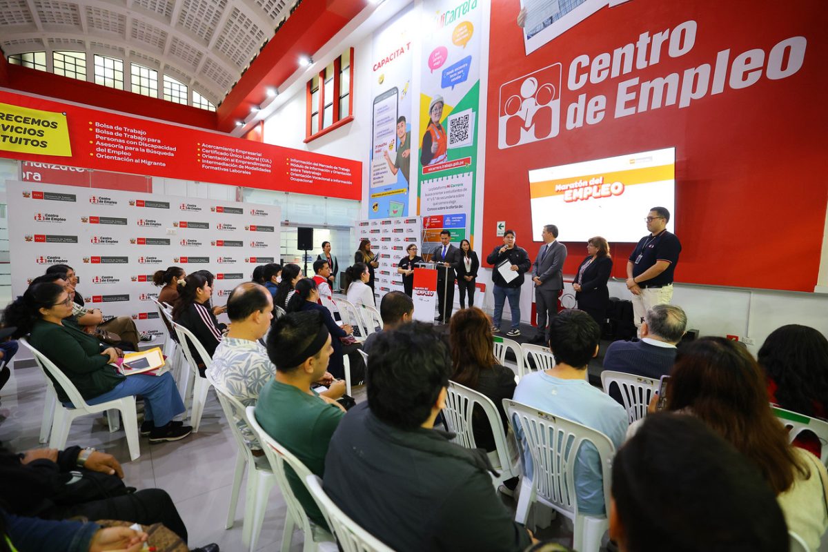 Cada trabajo formal, una meta cumplida: más de 2 mil vacantes laborales se ofrecieron en nueva edición de la Maratón del Empleo del MTPE
