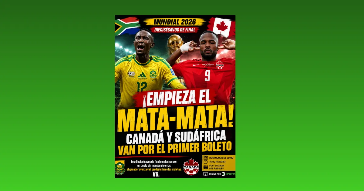 ¡EMPIEZA EL MATA-MATA! CANADÁ Y SUDÁFRICA VAN POR EL PRIMER BOLETO