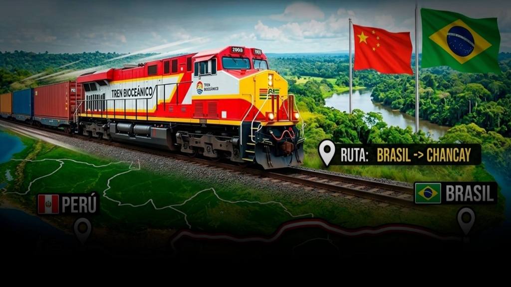 Brasil aprueba rutas del Tren Bioce&aacute;nico