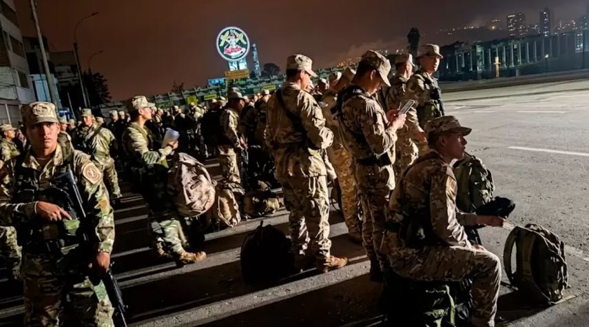 45 mil militares en segunda vuelta