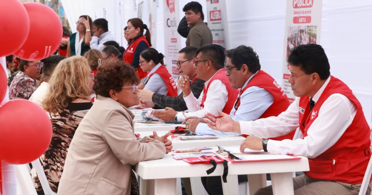 Ministro de Justicia en Áncash: “Hemos recorrido el país con campañas de apoyo a la población”