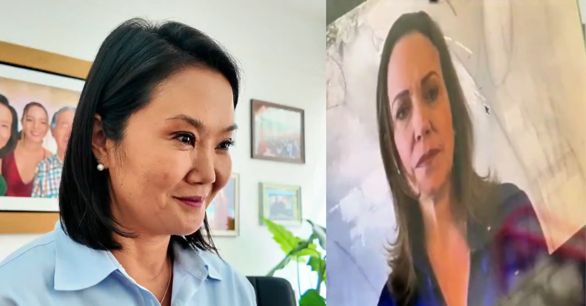 Keiko y María Corina Machado conversan sobre una ruta de prosperidad y libertad para el Perú: "Es un momento histórico"