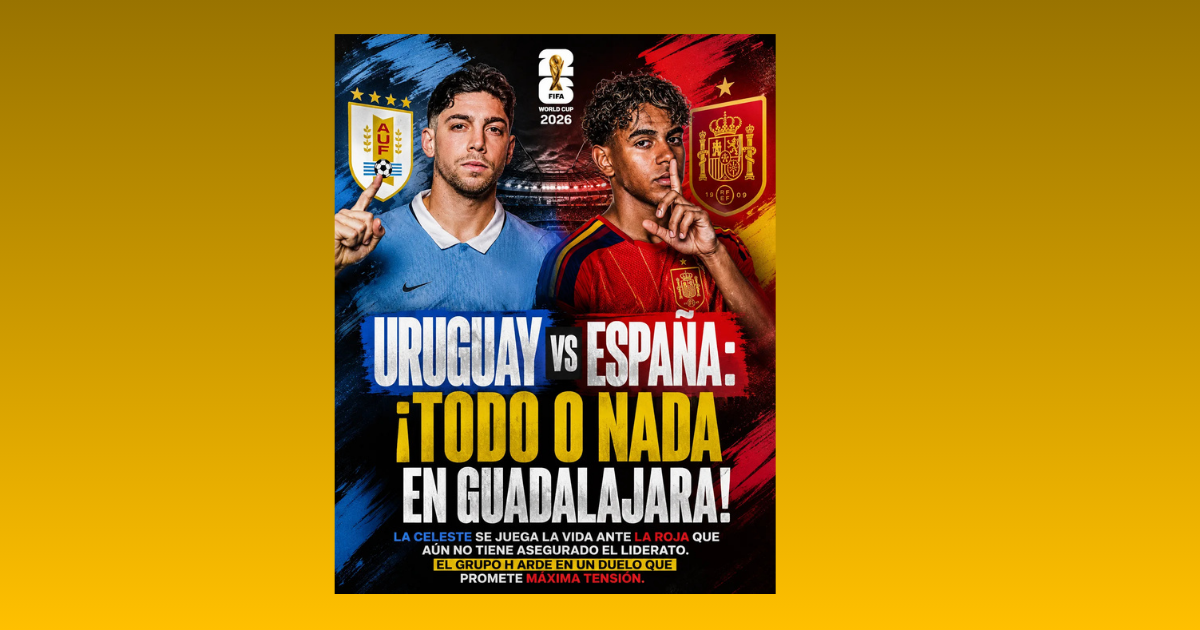 URUGUAY VS ESPAÑA: ¡TODO O NADA EN GUADALAJARA!