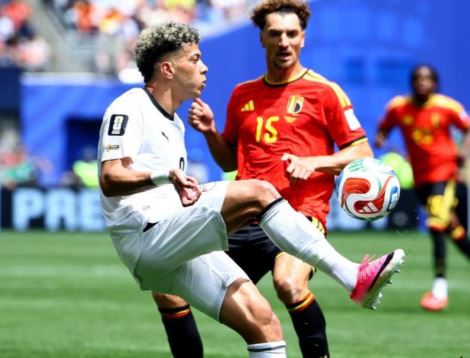 Bélgica y Egipto se repartieron puntos