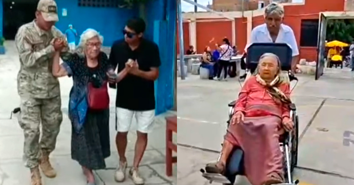 La edad no fue impedimento: Adultas mayores de más de 100 años acudieron a sufragar en segunda vuelta