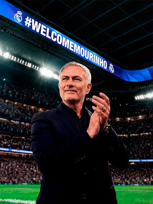 Real Madrid hizo oficial retorno del técnico portugués José Mourinho que firmó por tres temporadas