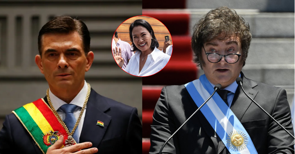 Presidente de Bolivia y Argentina felicitan a Keiko Fujimori: "Éxitos en la responsabilidad de conducir el destino del Perú"