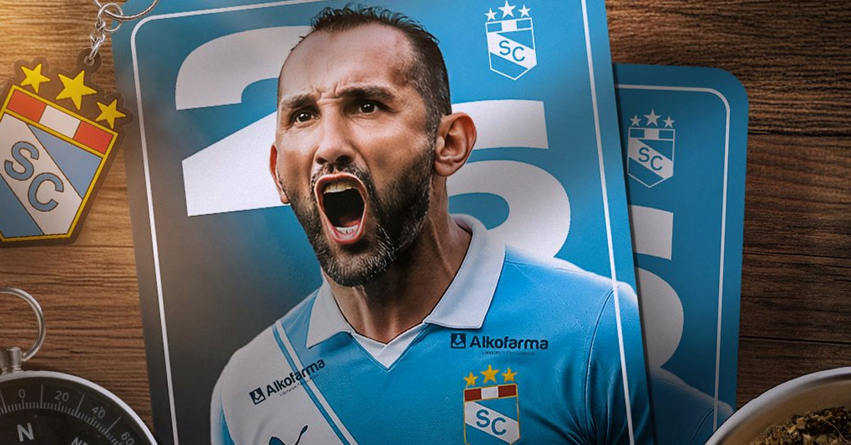 Hernán Barcos fue confirmado como nuevo jugador de Sporting Cristal: "Bienvenido al Rímac, 'Pirata'"