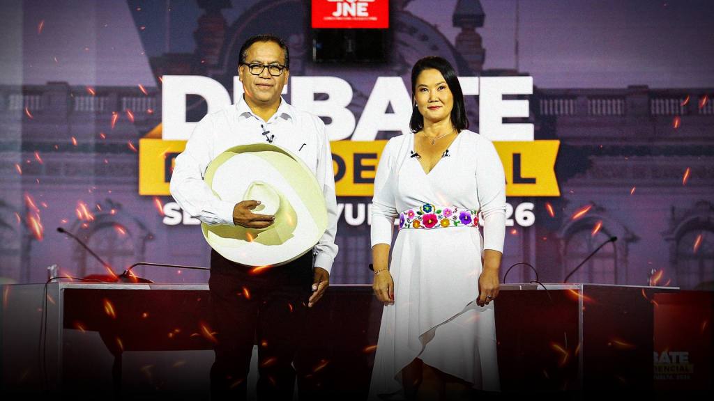 Los momentazos del debate presidencial S&aacute;nchez Vs. Keiko