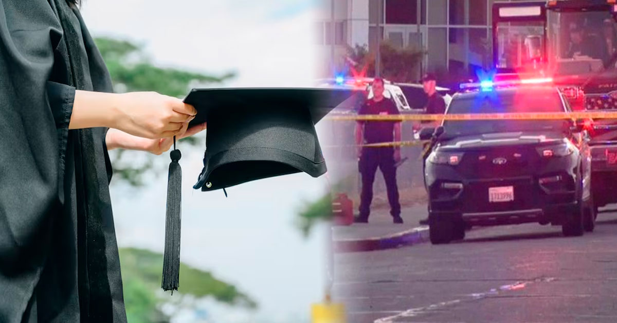 Tiroteo tras ceremonia de graduación escolar dejó al menos un muerto y varios heridos
