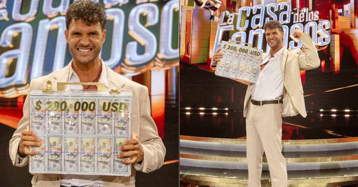Fabio Agostini revela qué hará con los 200 MIL DÓLARES que ganó en 'La Casa de los Famosos'