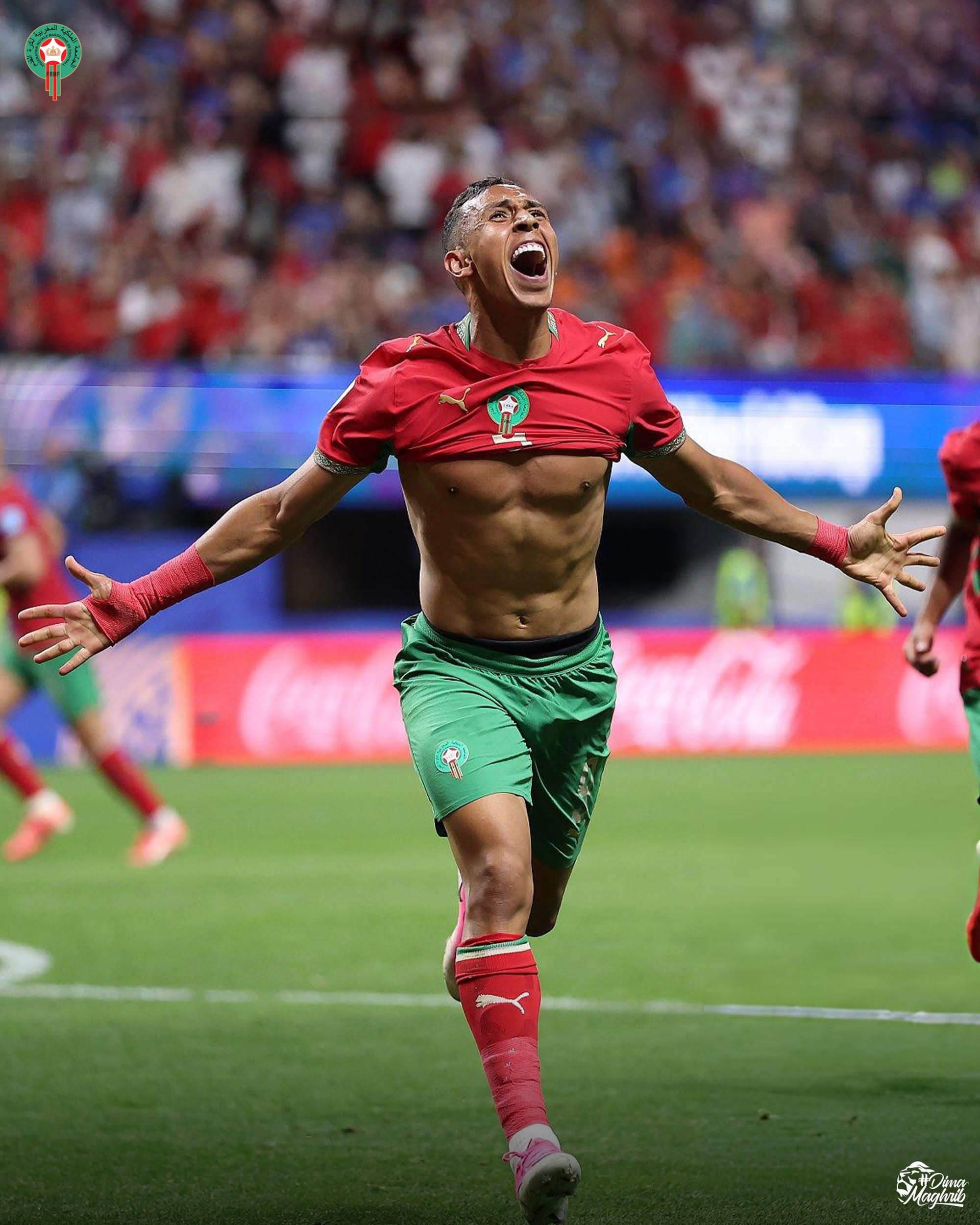 Marruecos venció a Haití 4-2 y clasificó como segundo en el Grupo «C» por diferencia de goles